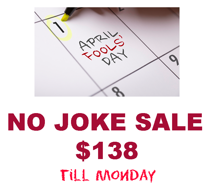 April Fools Sale 2023